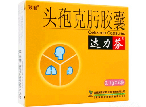 头孢克肟胶囊 (达力芬) 6粒