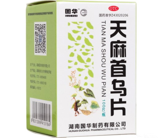天麻首乌片 (国华)　100片