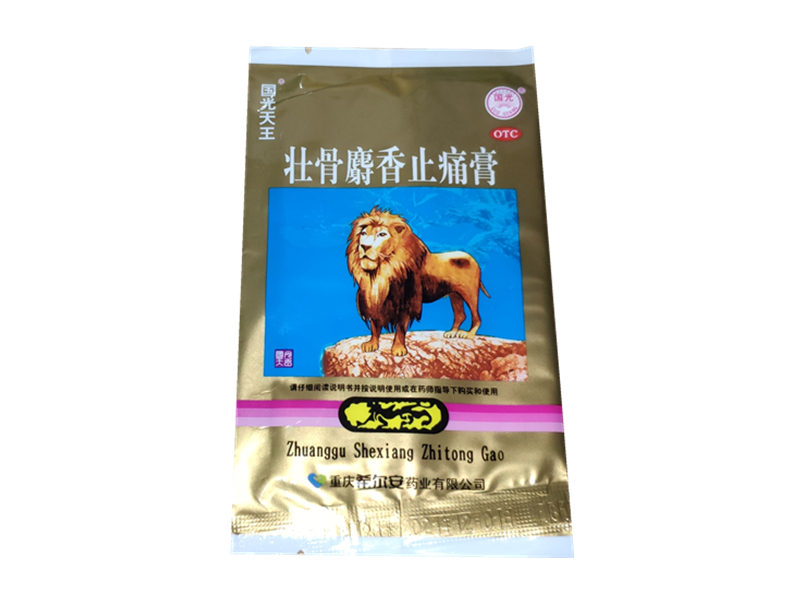 壮骨麝香止痛膏 (国光天王)　4贴