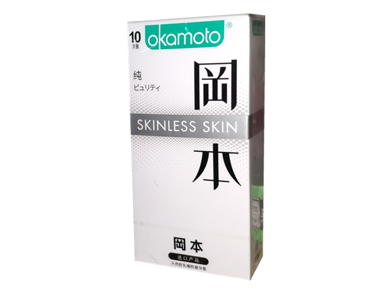 天然胶乳橡胶避孕套（冈本）10只/盒