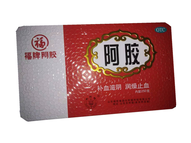 福字阿胶片（铁盒）250g