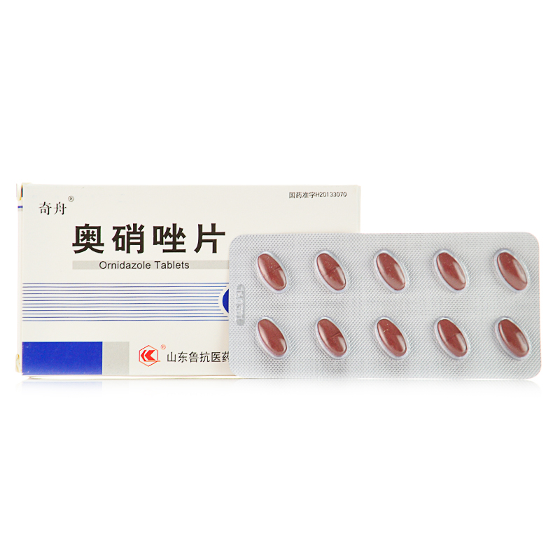 奥硝唑片（0.25g*10片/盒）