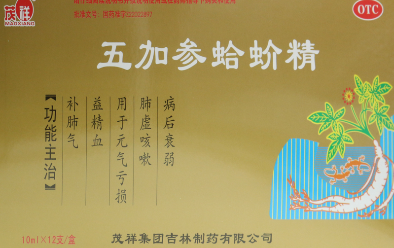 五加参蛤蚧精