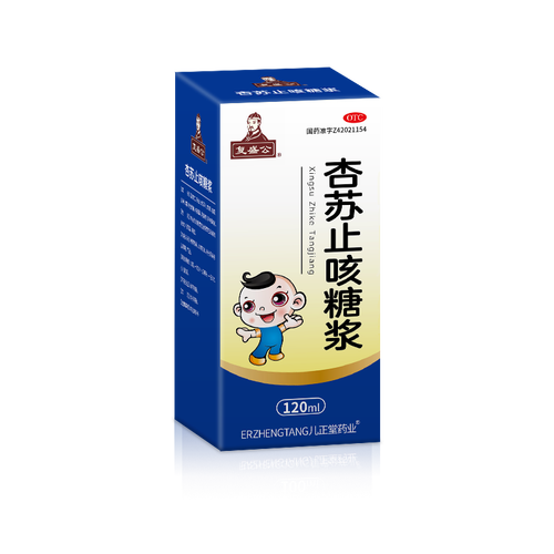 杏苏止咳糖浆（复盛公）    120ml/瓶/盒