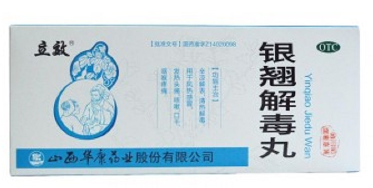 银翘解毒丸      9g*10丸/盒