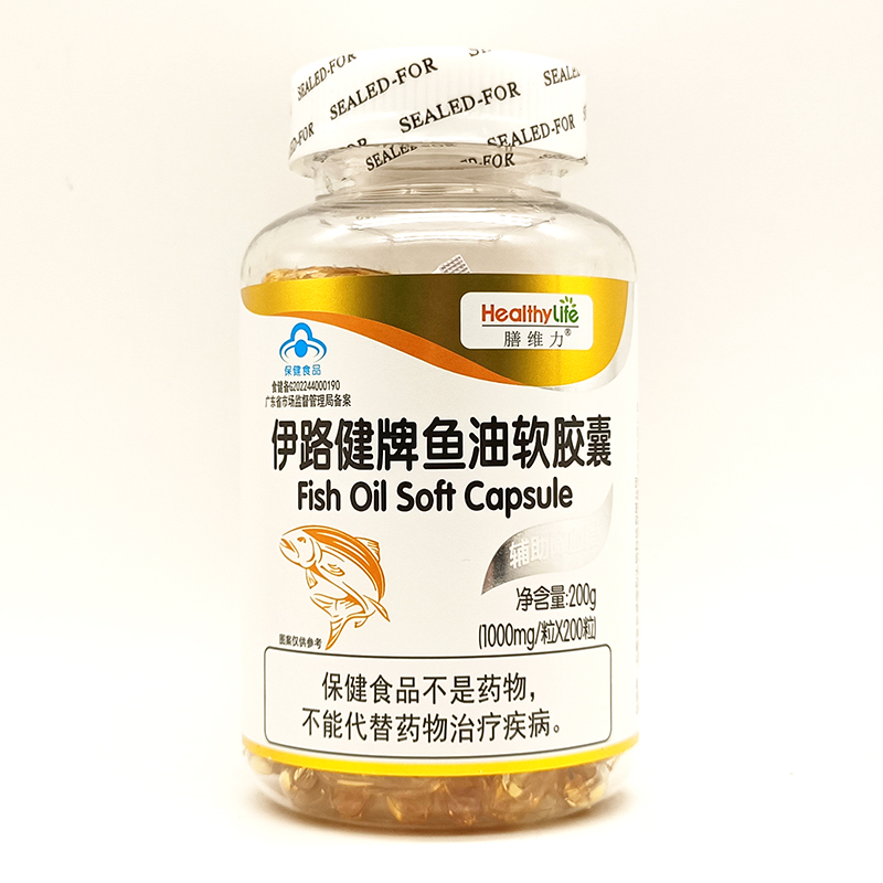 伊路健牌鱼油软胶囊（库乐）   1000mg*100粒/瓶