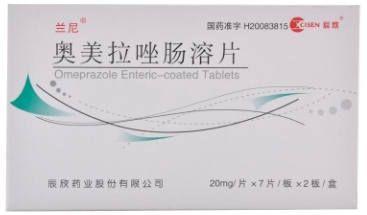 奥美拉唑肠溶片   20mg*14片