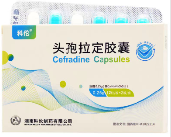 头孢拉定胶囊  *0.25g*24粒/盒