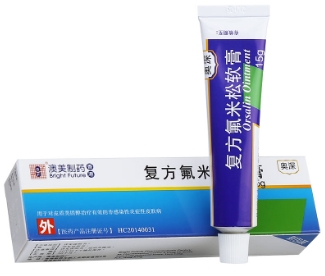复方氟米松软膏（奥深）   15g/管/盒