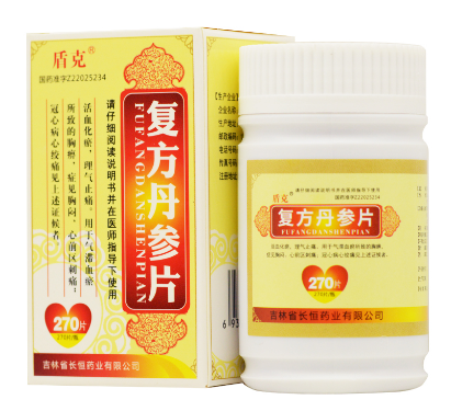 复方丹参片270片/瓶