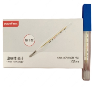 玻璃体温计   CRW-23内标式腋下10支