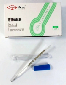 玻璃体温计   三角（10支/盒）